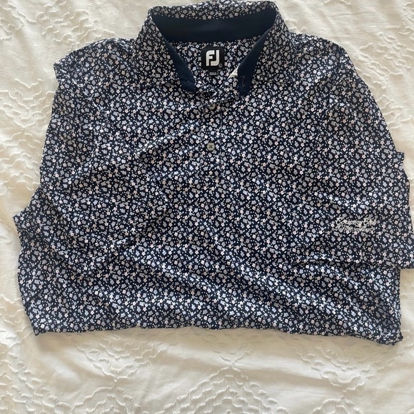 FootJoy floral golf polo - Picture 2 of 3